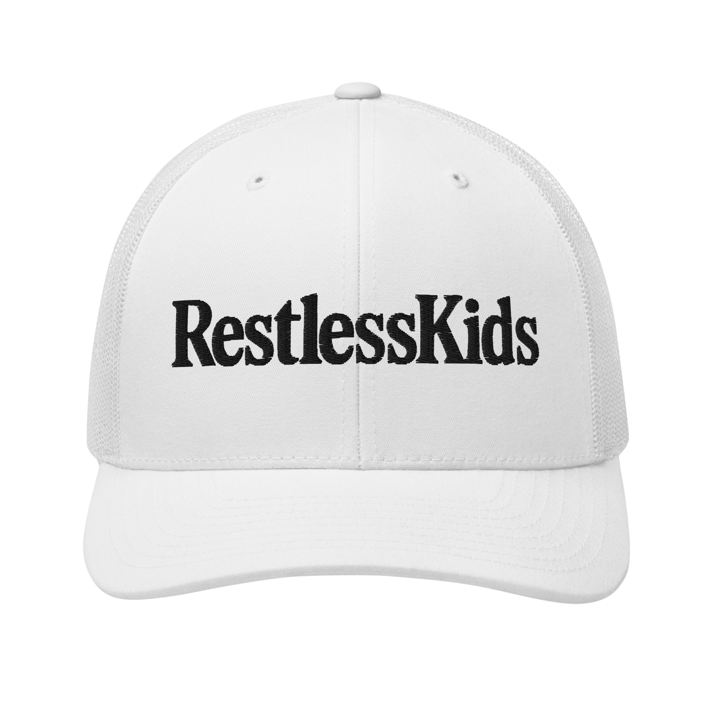 RESTLESSKIDS — 3D EMBROIDERED TRUCKER CAP