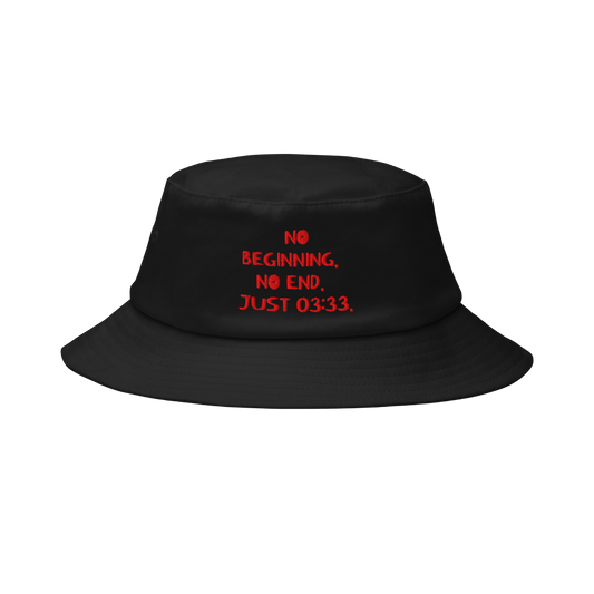 JUST 03:33 BUCKET HAT by RestlessKids