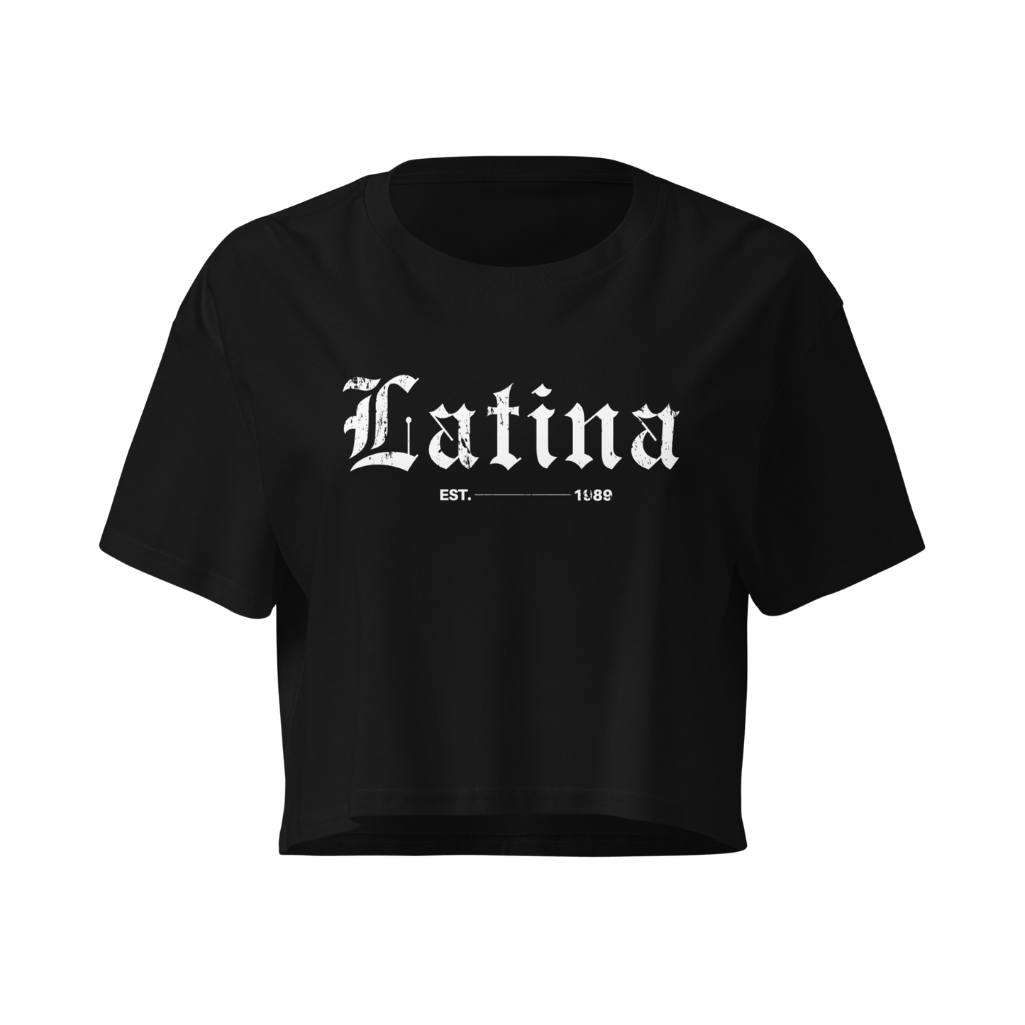 LATINA — WOMEN’S CROP TOP BLACK
