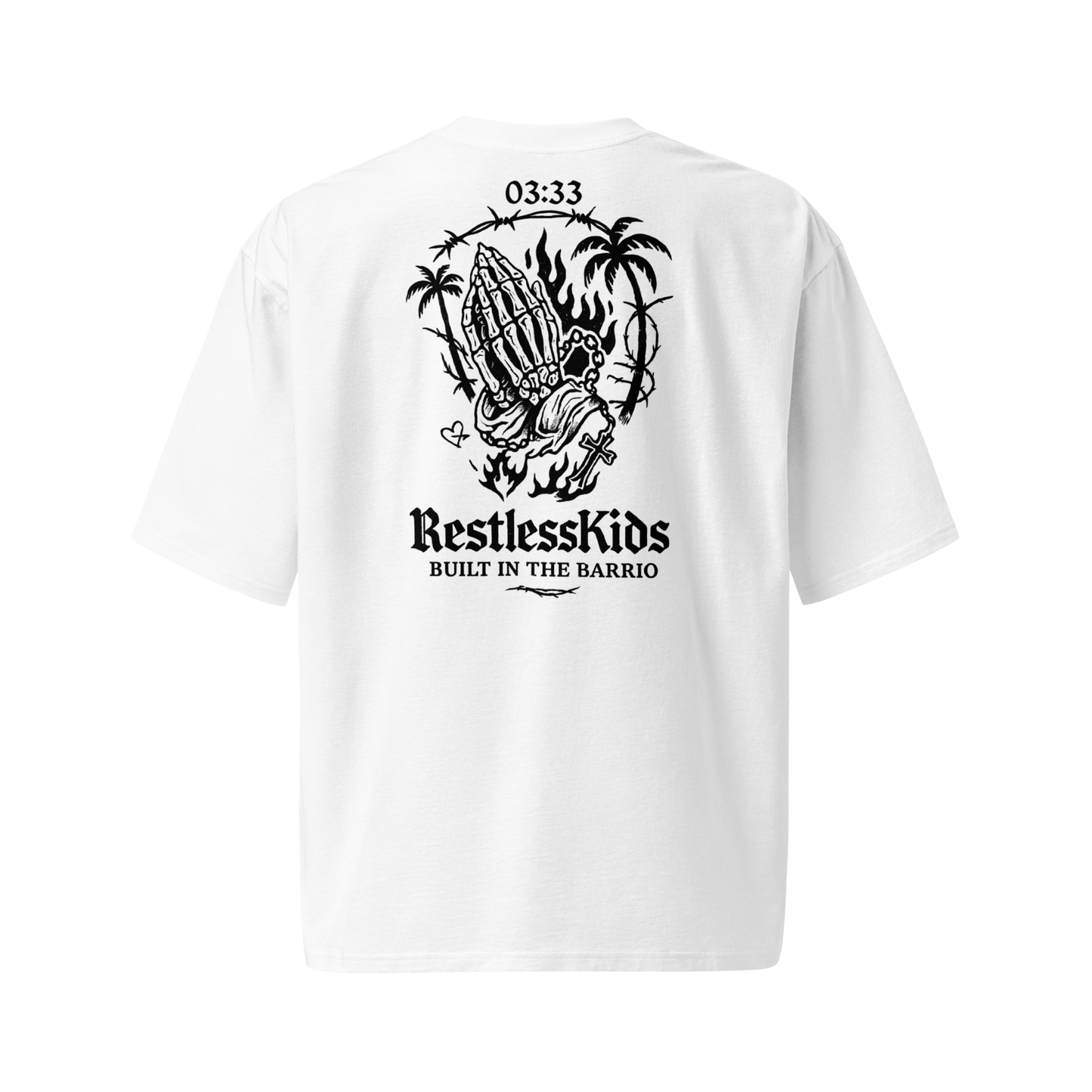 03:33 — BUILT IN THE BARRIO TEE | OVERSIZED