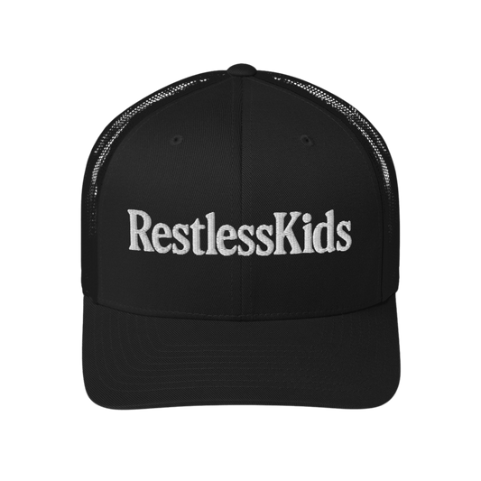 RESTLESSKIDS — 3D EMBROIDERED TRUCKER CAP