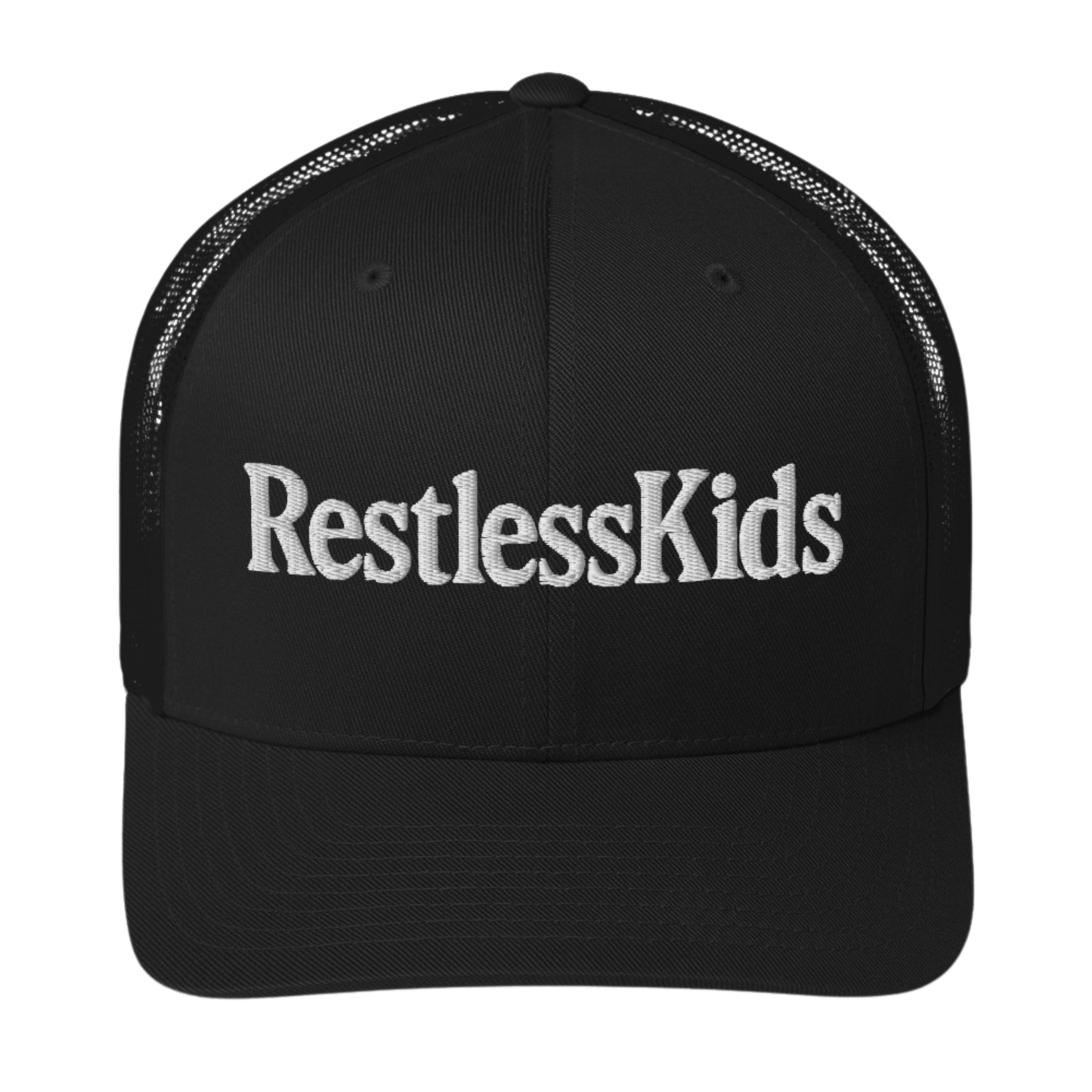 RESTLESSKIDS — 3D EMBROIDERED TRUCKER CAP