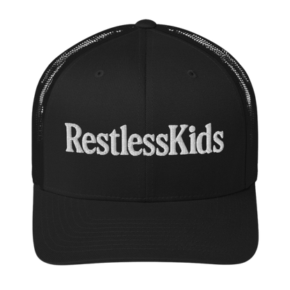 RESTLESSKIDS — 3D EMBROIDERED TRUCKER CAP