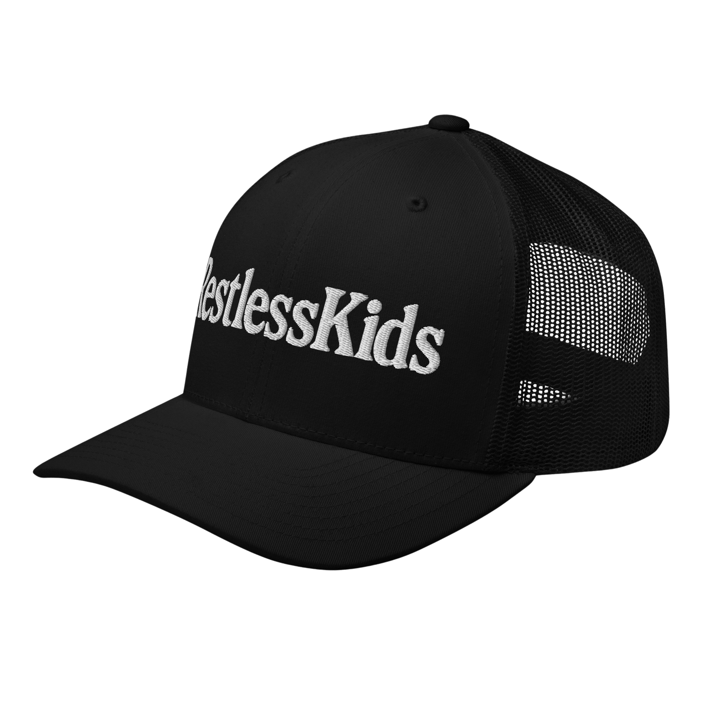 RESTLESSKIDS — 3D EMBROIDERED TRUCKER CAP