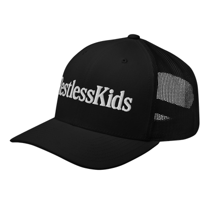 RESTLESSKIDS — 3D EMBROIDERED TRUCKER CAP