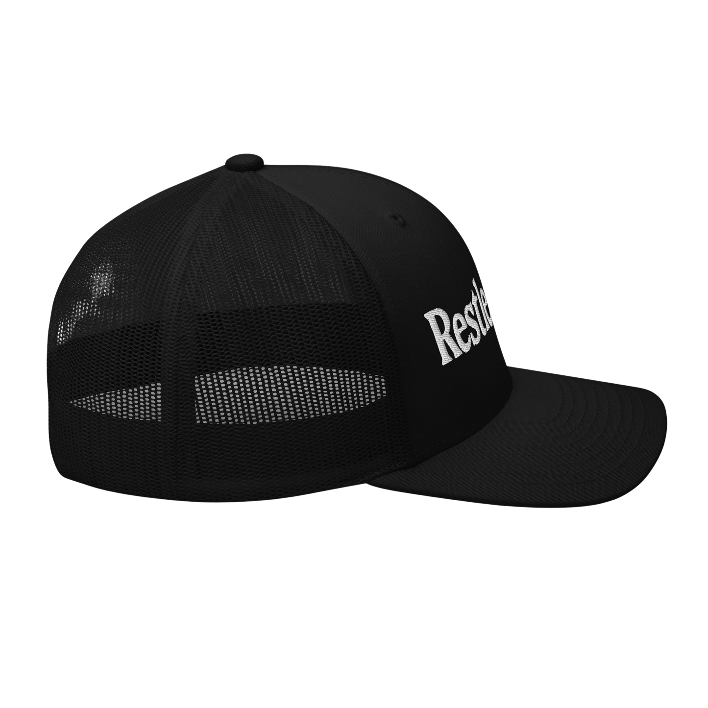 RESTLESSKIDS — 3D EMBROIDERED TRUCKER CAP