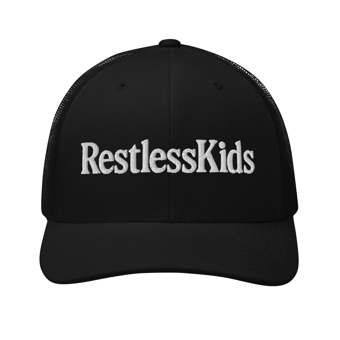 RESTLESSKIDS — 3D EMBROIDERED TRUCKER CAP