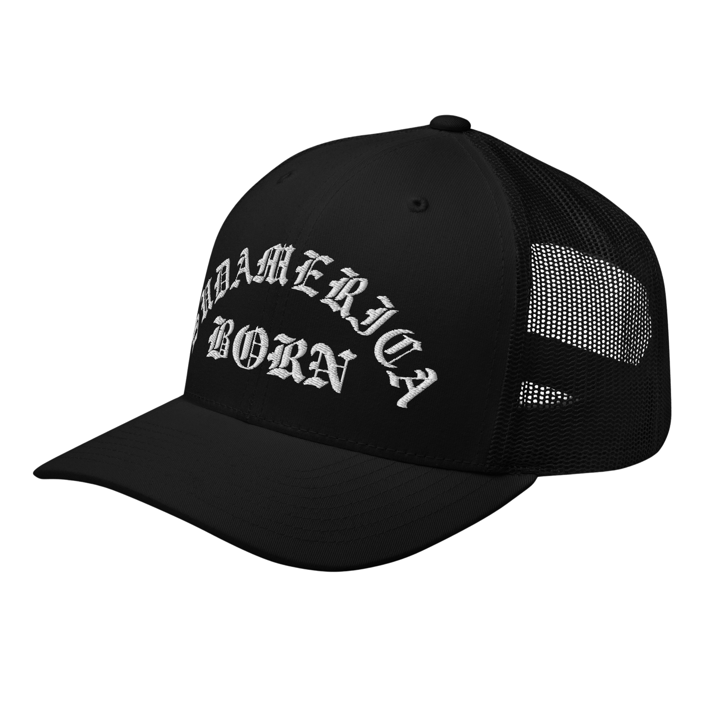 SUDAMERICA — 3D EMBROIDERED TRUCKER CAP