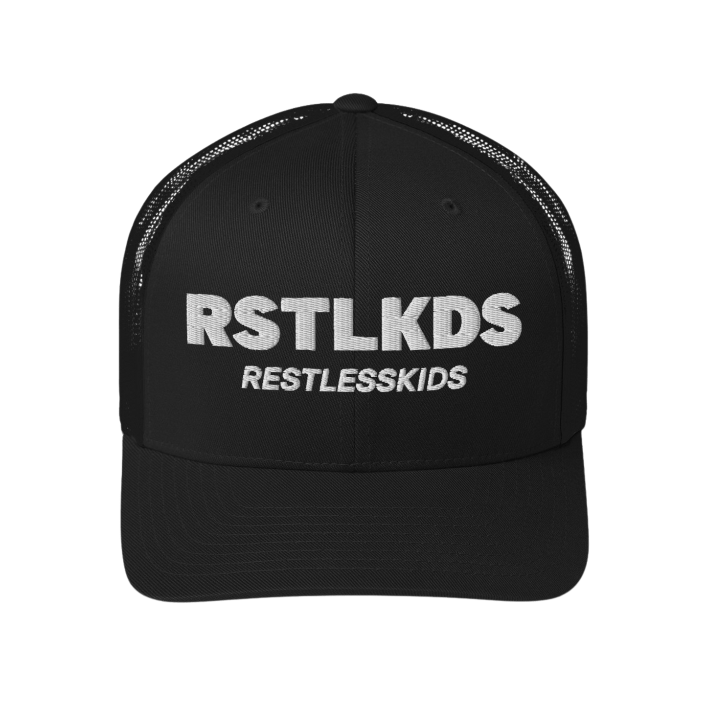 3D EMBROIDERED TRUCKER CAP by RestlessKids