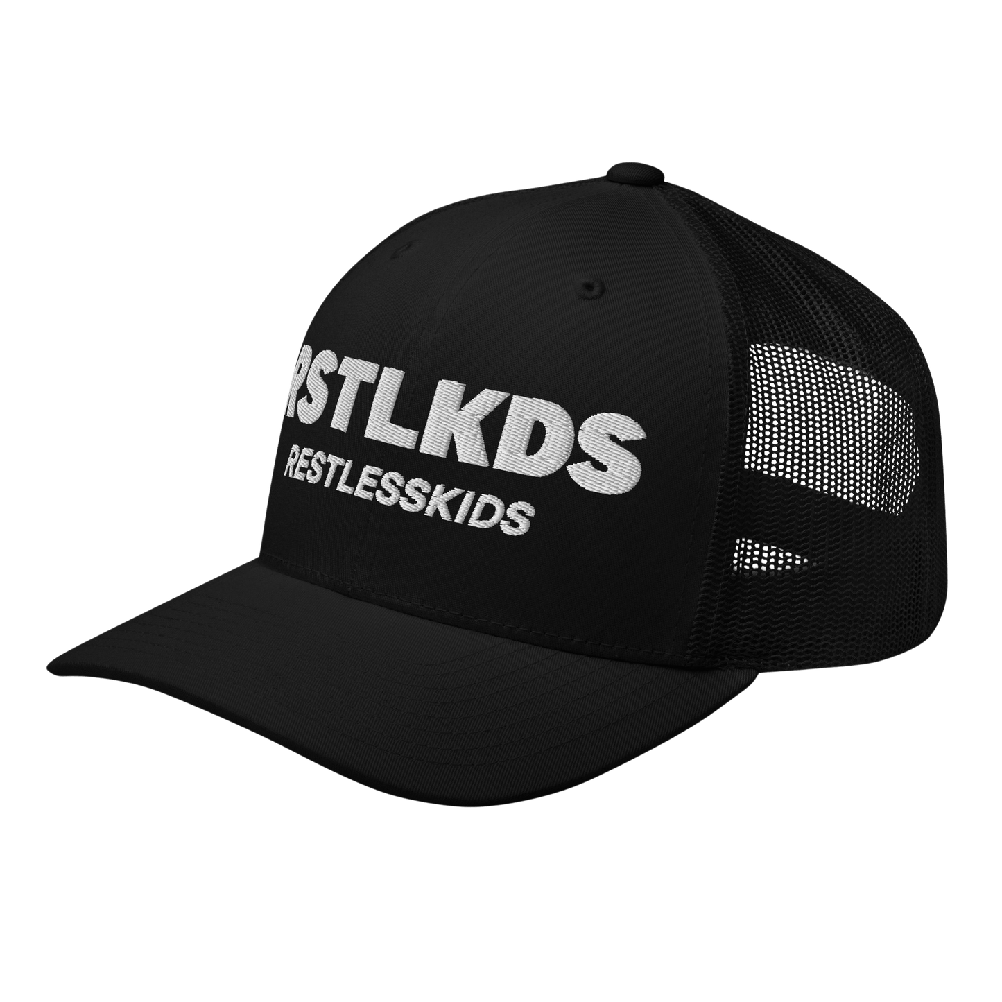 3D EMBROIDERED TRUCKER CAP by RestlessKids
