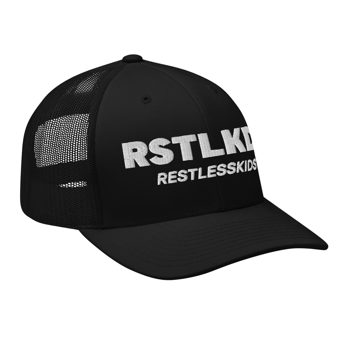 3D EMBROIDERED TRUCKER CAP by RestlessKids