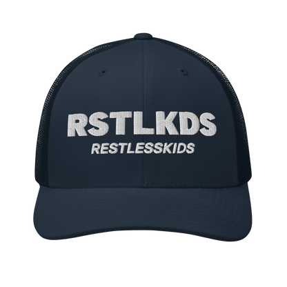 3D EMBROIDERED TRUCKER CAP by RestlessKids