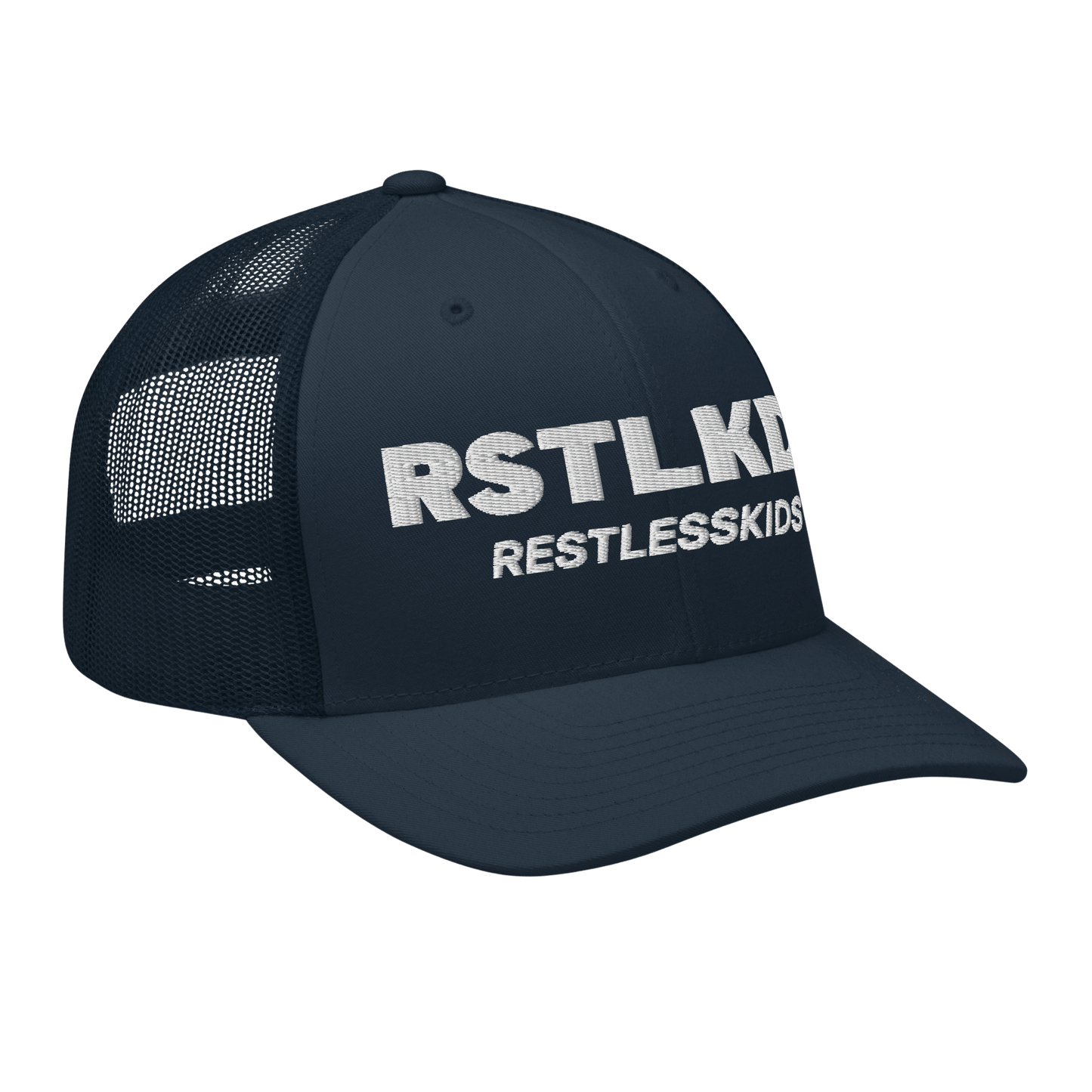 3D EMBROIDERED TRUCKER CAP by RestlessKids