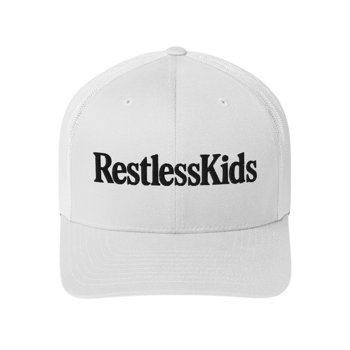 RESTLESSKIDS — 3D EMBROIDERED TRUCKER CAP