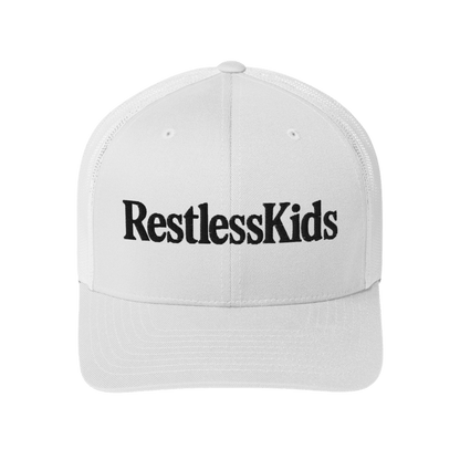 RESTLESSKIDS — 3D EMBROIDERED TRUCKER CAP