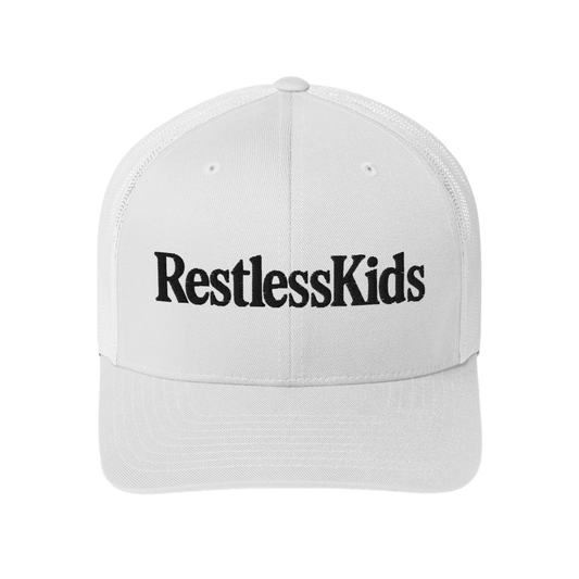 RESTLESSKIDS — 3D EMBROIDERED TRUCKER CAP