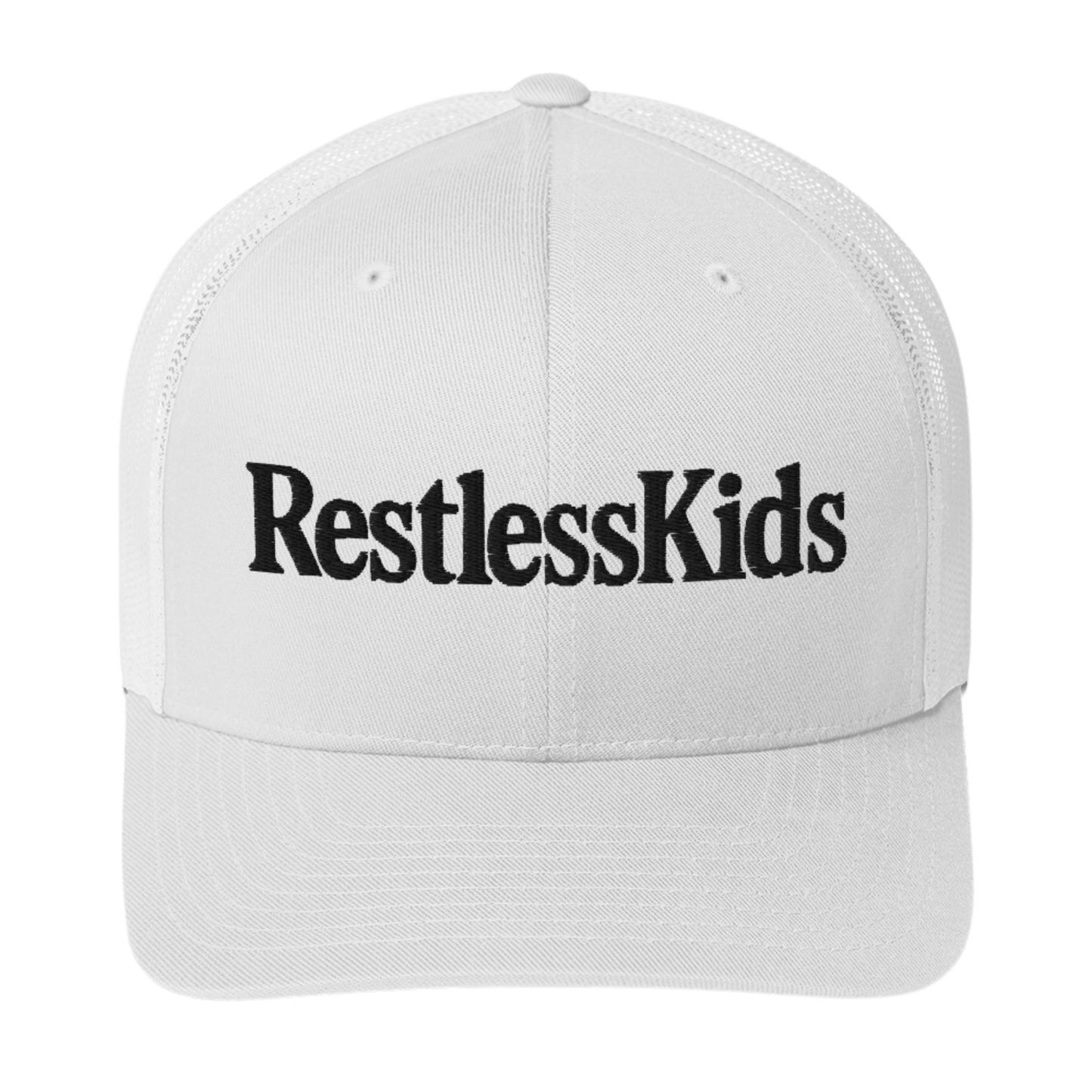 RESTLESSKIDS — 3D EMBROIDERED TRUCKER CAP