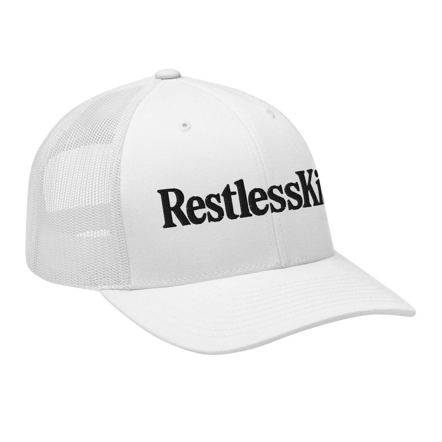 RESTLESSKIDS — 3D EMBROIDERED TRUCKER CAP