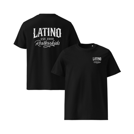 LATINO 1989 — BLACK ESSENTIAL TEE