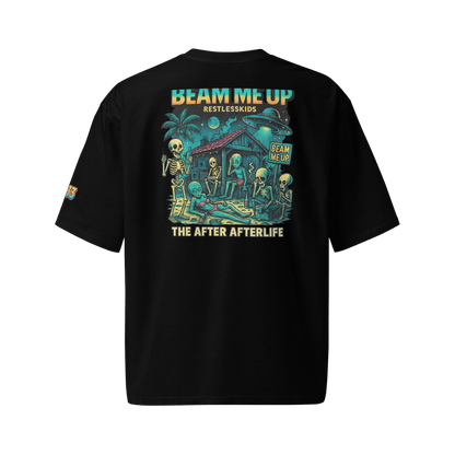 DROP 02 — AFTERLIFE | Ibiza Alien Party Tee Oversized