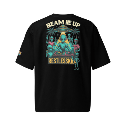 DROP 02 — ALIEN DJ | Ibiza Alien Party Tee Oversized