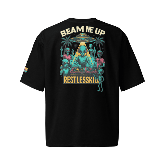DROP 02 — ALIEN DJ | Ibiza Alien Party Tee Oversized
