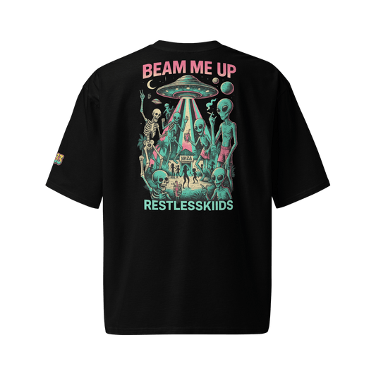 DROP 02 — BEAM | Ibiza Alien Party Tee Oversized