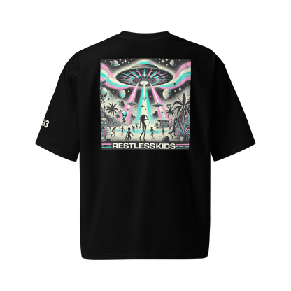 DROP 02 — ALIEN LANDING | Ibiza Alien Party Tee Oversized