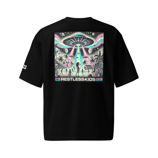 DROP 02 — ALIEN LANDING | Ibiza Alien Party Tee Oversized