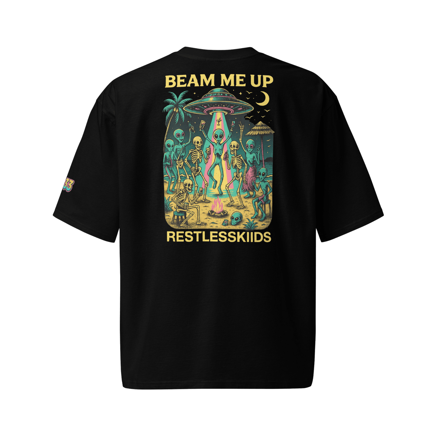 DROP 02 — LANDING | Ibiza Alien Party Tee Oversized